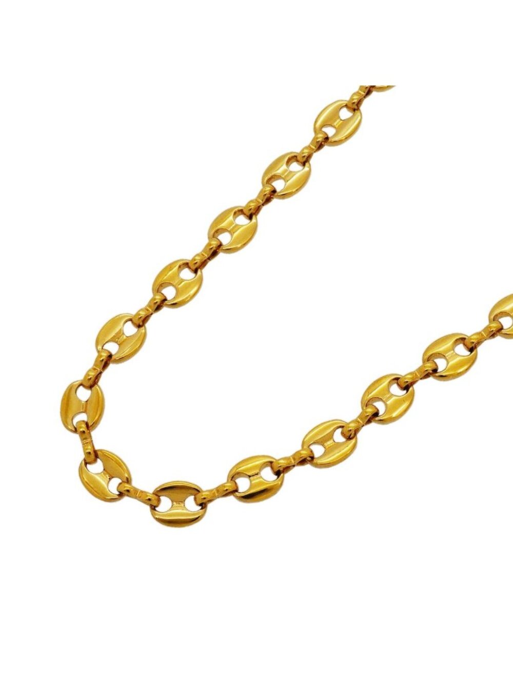Dior Necklace Gold Plated Rhinestone